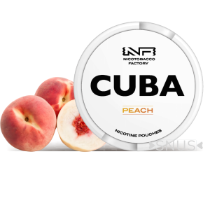 Snus CUBA White Peach 10.4MG