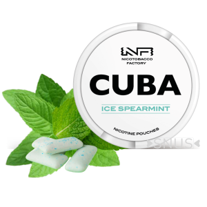 Snus CUBA White Ice Spearmint 10.4MG