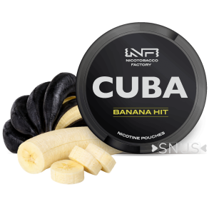 Snus Cuba Black Banana Hit 43MG