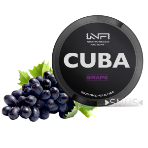Snus CUBA Black Grape 43MG