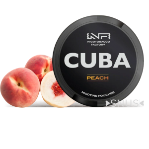 Snus CUBA Black Peach 43MG