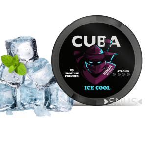 Snus CUBA Ninja Ice Cool 15.6MG