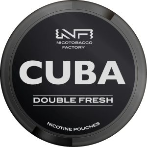 Snus CUBA Black Double Fresh 43MG