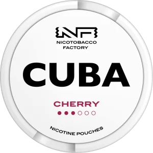 Snus CUBA White Cherry 10.4MG