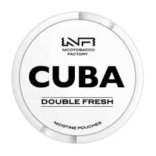 Snus CUBA White Double Fresh 10.4MG