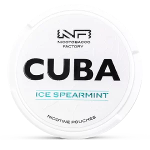 Snus CUBA White Ice Spearmint 10.4MG