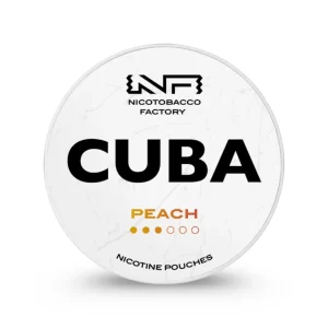 Snus CUBA White Peach 10.4MG